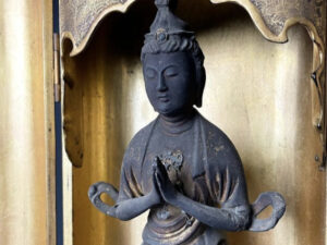 福山市で仏像の買取 江戸期鍍金木彫仏像のご紹介