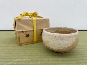 三輪休雪の萩焼をお買取させていただきました