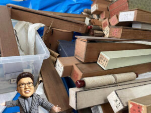 岡山市で骨董品の買取をさせていただきました！