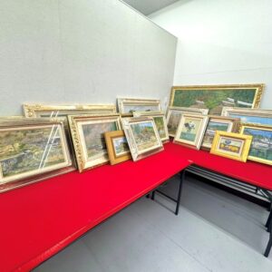 岡山県倉敷市のお客様より絵画を中心にお買取させて頂きました。